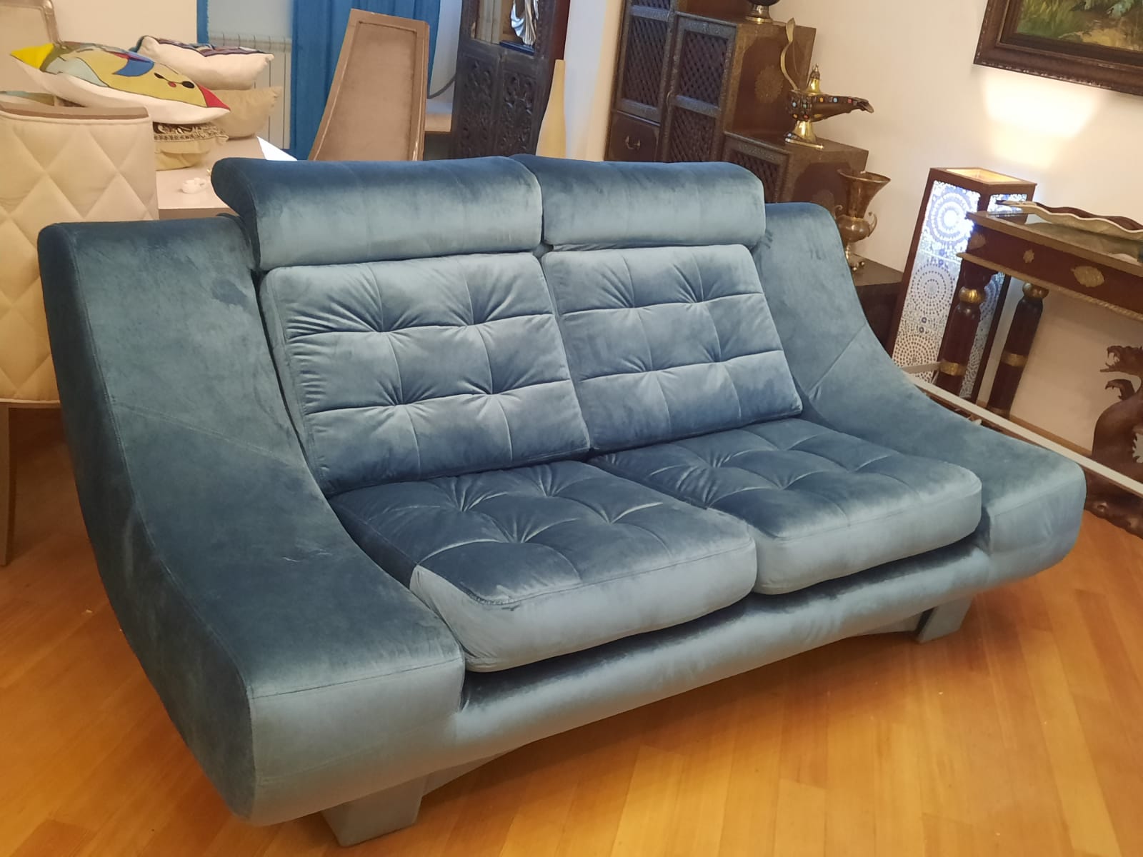 Обивка дивана на дому. Тёплый Стан