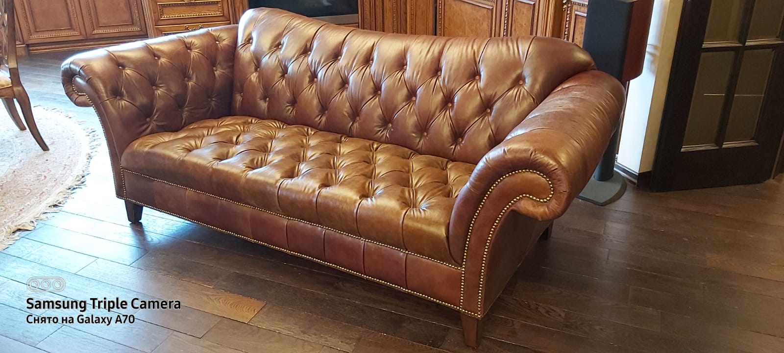 Перетяжка дивана. Тёплый Стан